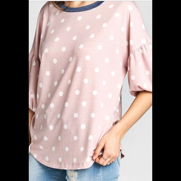 POLKA DOT SHIRT - Picture 2 of 3